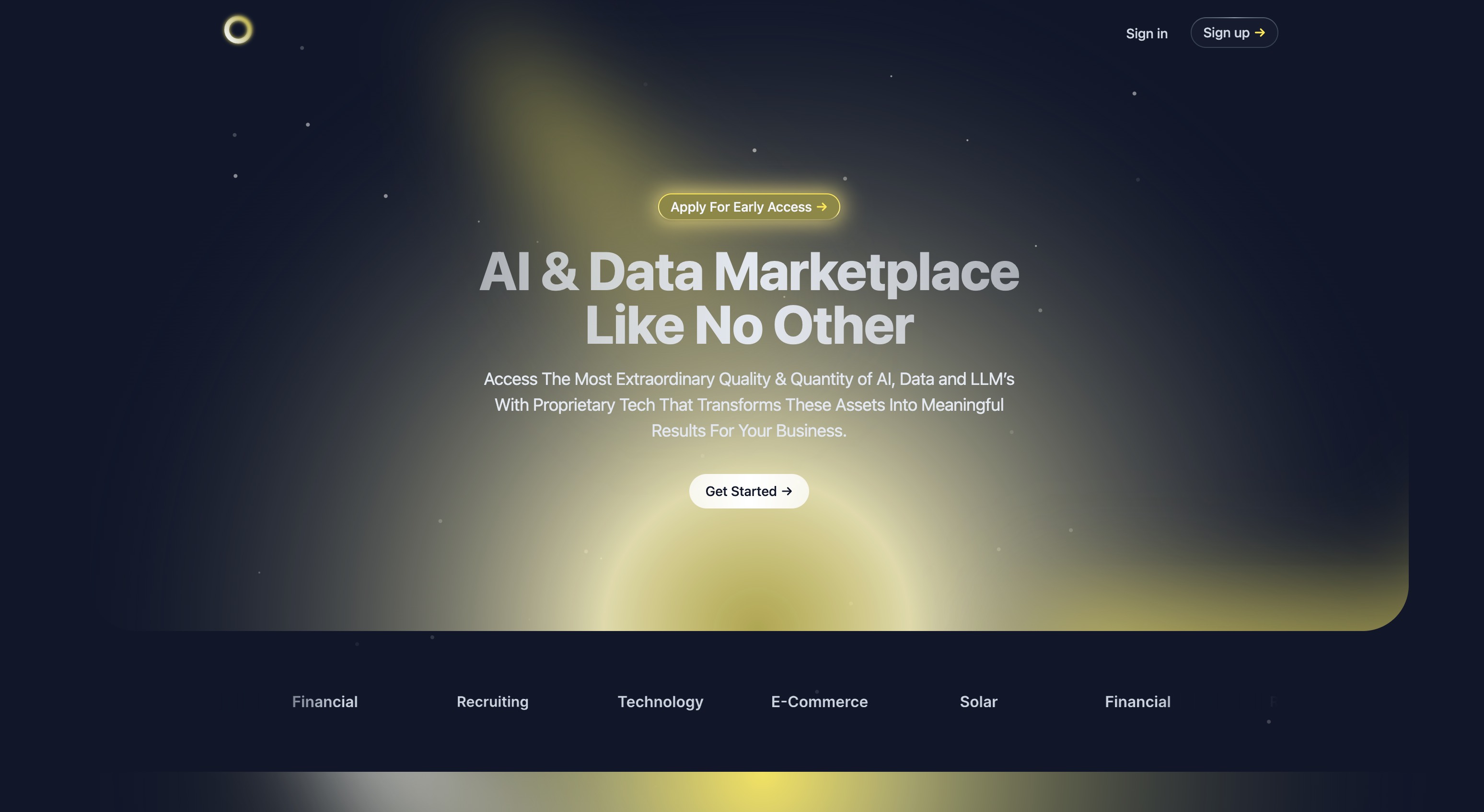 AI4Jobs Platform Interface